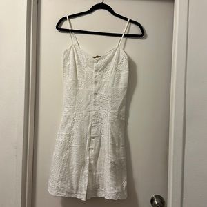 Ralph Lauren Polo eyelet mini dress sz 2, excellent condition, worn once